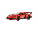 Auto Kinsmart Lamborghini Veneno kov/plast 13cm na zpětné natažení 4 barvy 12ks v boxu