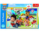 Puzzle Paw Patrol/Tlapková patrola MAXI 24ks 60x40cm v krabici 39x26x4cm