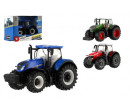 Traktor Bburago Fendt 1050 Vario/New Holland kov/plast 13cm 2 druhy v krabičce 15x11x8cm