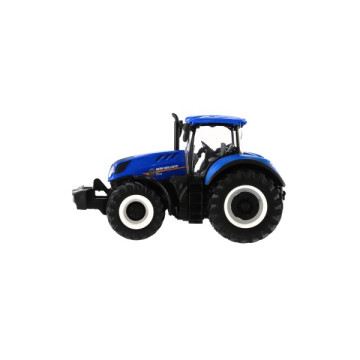 Traktor Bburago Fendt 1050 Vario/New Holland kov/plast 13cm 2 druhy v krabičce 15x11x8cm