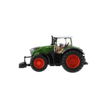 Traktor Bburago Fendt 1050 Vario/New Holland kov/plast 13cm 2 druhy v krabičce 15x11x8cm