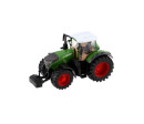 Traktor Bburago Fendt 1050 Vario/New Holland kov/plast 13cm 2 druhy v krabičce 15x11x8cm