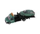 Auto/kamion Bburago odtahovka + auto 1:43 kov/plast 21cm 6 barev v krabičce 22x9x6,5cm