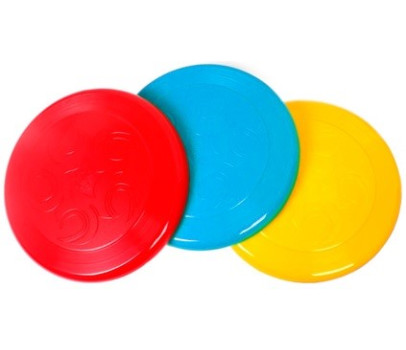 Létající talíř Frisbee plast 23cm 3 barvy 12m+