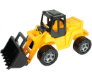 Nakladač žlutočerný Giga Trucks plast 62cm v krabici 70x35x29cm