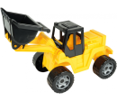 Nakladač žlutočerný Giga Trucks plast 62cm v krabici 70x35x29cm