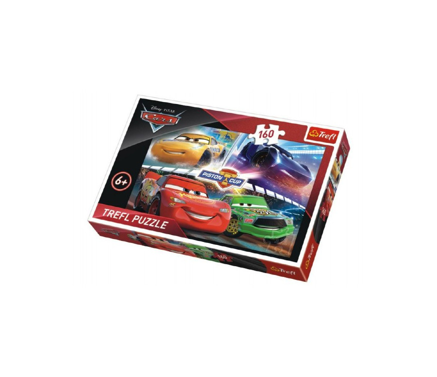 Puzzle Cars 3 Disney 41x27,5cm 160 dílků v krabici 29x19x4cm