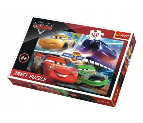 Puzzle Cars 3 Disney 41x27,5cm 160 dílků v krabici 29x19x4cm