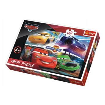 Puzzle Cars 3 Disney 41x27,5cm 160 dílků v krabici 29x19x4cm