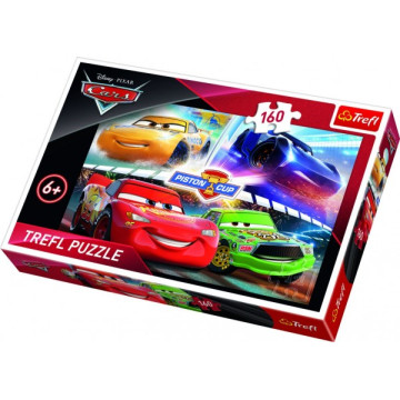 Puzzle Cars 3 Disney 41x27,5cm 160 dílků v krabici 29x19x4cm