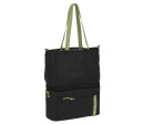 Casual Insulated Buggy Shopper Bag black