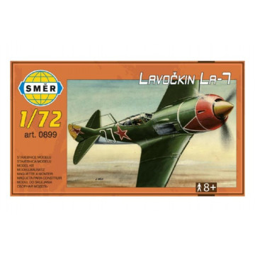 Model Lavočkin La-7 1:72 13,6x11,9cm v krabici 25x14,5cm