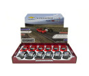 Auto Kinsmart Chevrolet Camaro policie/hasiči 12cm kov/plast 2 barvy na zpětné natažení 12ks v boxu