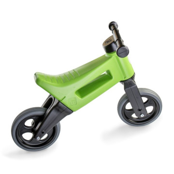 Odrážedlo FUNNY WHEELS Rider Sport zelené 2v1, výška sedla 28/30cm nosnost 25kg 18m+ v sáčku