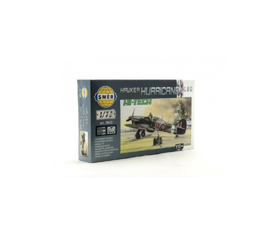 Model Model Hawker Hurricane MK.II HI TECH 1:72 16,9x13,6cm v krabici 25x14,5x4,5cm