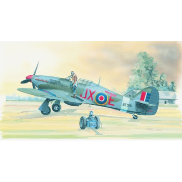 Model Model Hawker Hurricane MK.II HI TECH 1:72 16,9x13,6cm v krabici 25x14,5x4,5cm