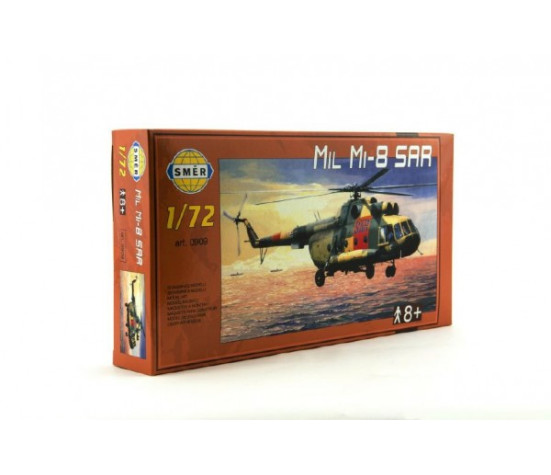 Model Mil Mi-8 SAR 1:72 25,5x29,5 cm v krabici 34x19x6cm