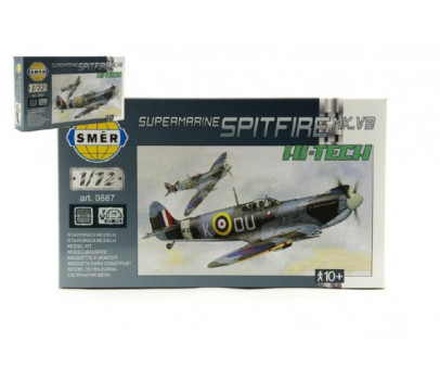 Model Supermarine Spitfire MK.VB HI TECH 1:72 12,8x13,6cm v krabici 25x14,5x4,5cm