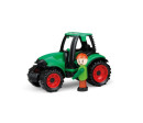 Auto Truckies traktor plast 17cm s figurkou v krabici 24m+