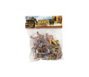 Figurky indiáni s mapou plast 6cm v sáčku