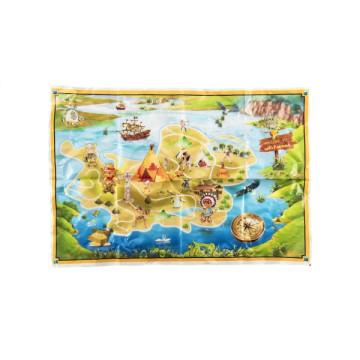 Figurky indiáni s mapou plast 6cm v sáčku