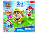 Soubor her 2v1 Člověče, nezlob se, Psí závod Tlapková patrola/Paw Patrol v krabici 24,5x24,5x5cm