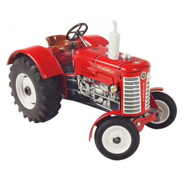 Traktor Zetor 50 Super červený na klíček kov 15cm 1:25 v krabičce Kovap