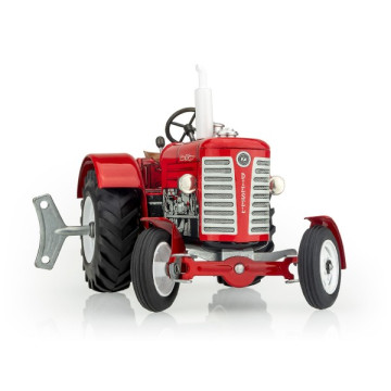 Traktor Zetor 50 Super červený na klíček kov 15cm 1:25 v krabičce Kovap