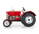 Traktor Zetor 50 Super červený na klíček kov 15cm 1:25 v krabičce Kovap