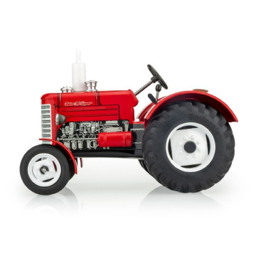 Traktor Zetor 50 Super červený na klíček kov 15cm 1:25 v krabičce Kovap