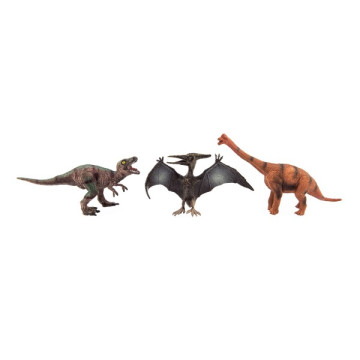 Dinosaurus plast 14-19cm 6ks v sáčku