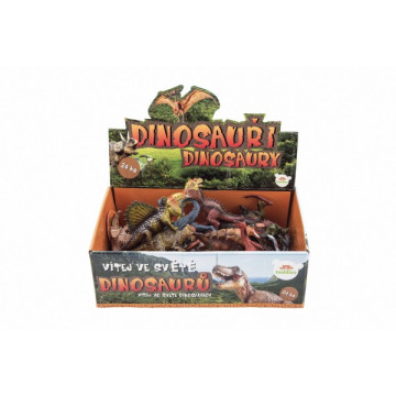 Dinosaurus plast 11-14cm mix druhů 24ks v boxu