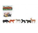 Zvířátka mini safari ZOO plast 5-6cm 12ks v sáčku