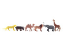 Zvířátka mini safari ZOO plast 5-6cm 12ks v sáčku