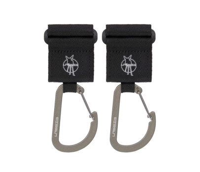 Casual Stroller Hooks with Carabiner black