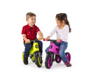 Odrážedlo FUNNY WHEELS Rider SuperSport fialové 2v1+popruh, výš. sedla 28/30cm nos 25kg 18m+ v sáčku