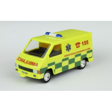 Stavebnice Monti System MS 06.1 Ambulance Renault Trafic 1:35 v krabici 22x15x6cm