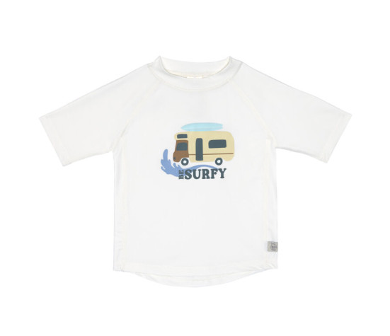 Short Sleeve Rashguard camper sea salt 19-24 mo.