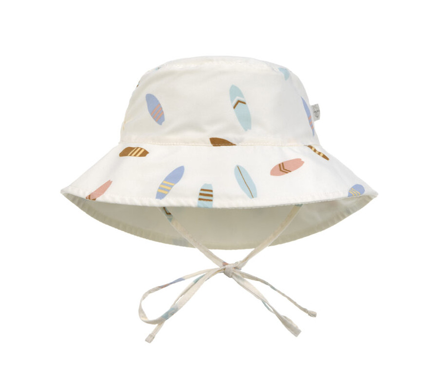Sun Protection Bucket Hat surfboards sea salt 07-18 mo.