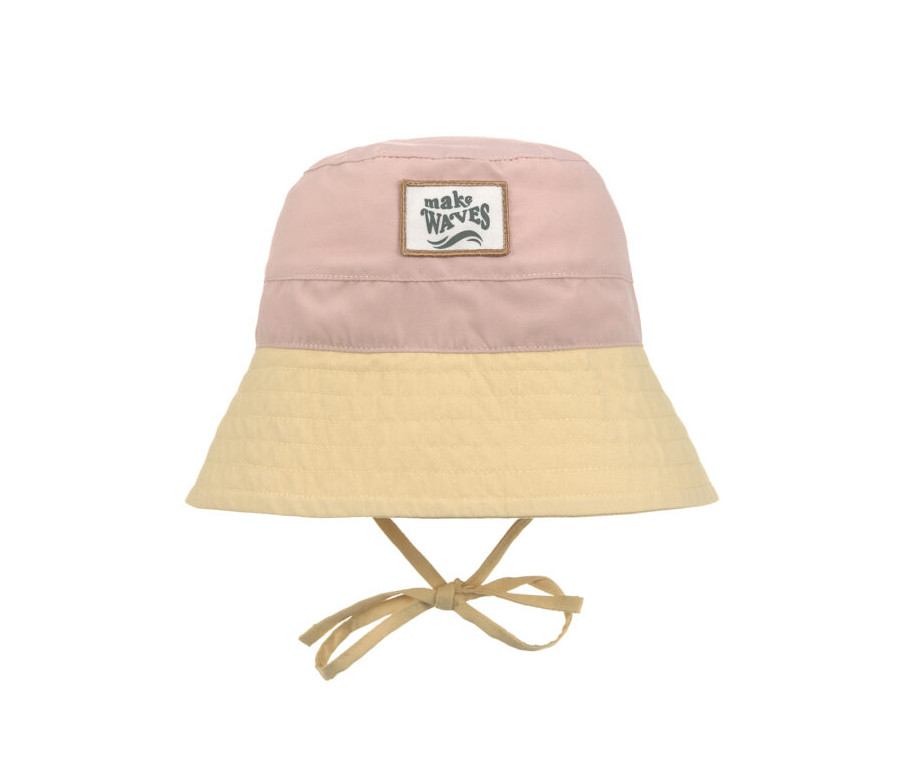 Sun Protection Fishing Hat vanilla/peach 19-36 mo.
