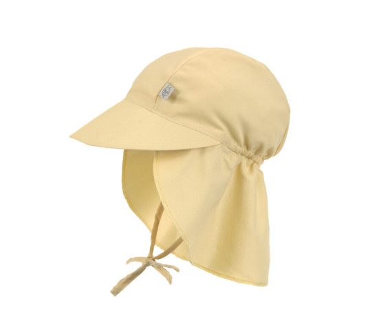 Sun Protection Flap Hat vanilla 07-18 mo.