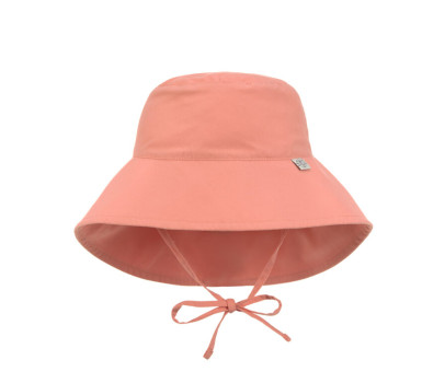 Sun Protection Long Neck Hat coral 07-18 mo.