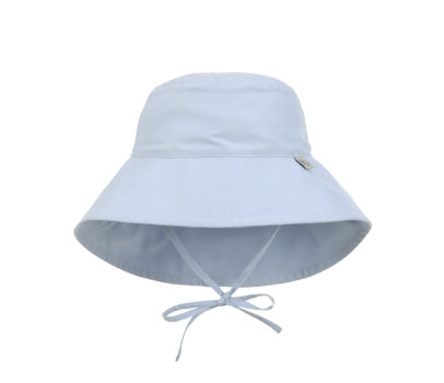 Sun Protection Long Neck Hat sky blue 19-36 mo.