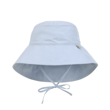 Sun Protection Long Neck Hat sky blue 19-36 mo.