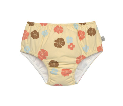 Swim Diaper flower vanilla 07-12 mo.