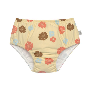 Swim Diaper flower vanilla 07-12 mo.