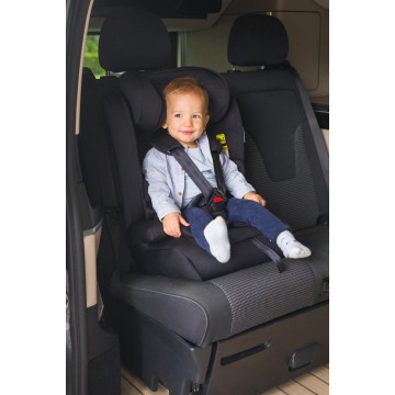 Fillikid Autosedačka Olli 76-150 cm black