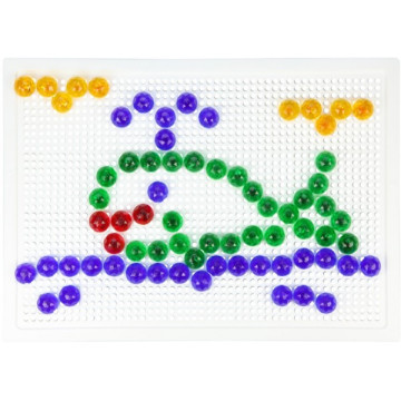 Mozaika klobouček 1,5cm krystal 120ks v krabici 33x24x3,5cm