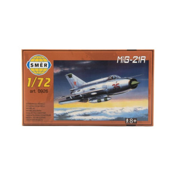 Model MiG-21R 1:72 15x21,8cm v krabici 25x14,5x4,5cm