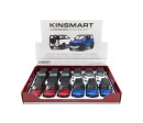 Auto Kinsmart Land Rover Defender 90 kov/plast 1:36 12,5cm na zpětné natažení 4 barvy 12ks v boxu